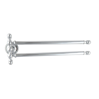 MIRELLA Полотенцедержатель двойной поворотный L34 cm. ML.MRL-M055